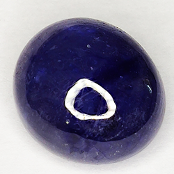 8.84ct Blauer Saphir cabochon oval 11.3x9.9mm