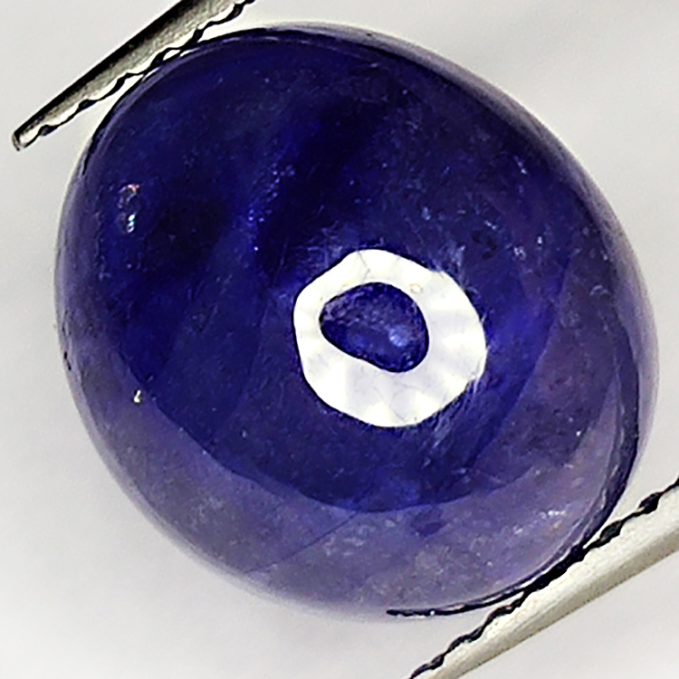 8.84ct Blue Sapphire cabochon oval 11.3x9.9mm