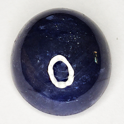 15.55ct Blauer Saphir cabochon oval 15.3x13.3mm