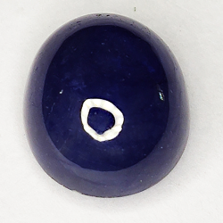 9.00ct Blauer Saphir cabochon oval 11.5x9.9mm