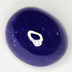 9.45ct Blauer Saphir cabochon oval 11.6x10.1mm