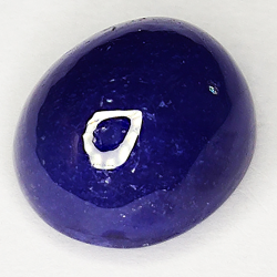 9.45ct Blauer Saphir cabochon oval 11.6x10.1mm