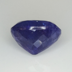 4.44ct Tanzanite coupe ovale 10.5x7.8mm