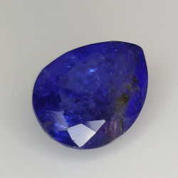 3.83ct Tanzanite poire coupe 11.4x8.7mm