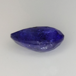 3.83ct Tanzanite poire coupe 11.4x8.7mm