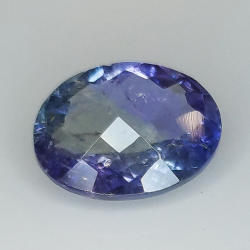 2.97ct Tanzanite coupe ovale 10.5x8.0mm