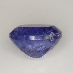 3.89ct Tanzanite cushion cut 9.5x8.0mm