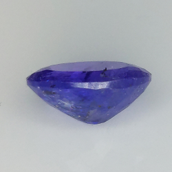 2.70ct Tanzanite coupe ovale 10.0x7.7mm