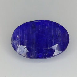 4.74ct Tanzanite taglio ovale 13.1x9.3mm