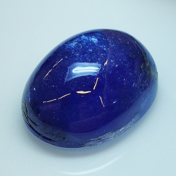 17.07ct Tanzanite cabochon oval 17.3x13.3mm