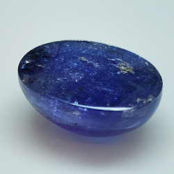 17.07ct Tanzanite cabochon oval 17.3x13.3mm