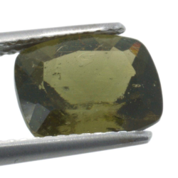 2,53ct Moldavite Cushion Cut