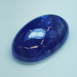 25.67ct Tanzanite cabochon oval 22.7x14.2mm