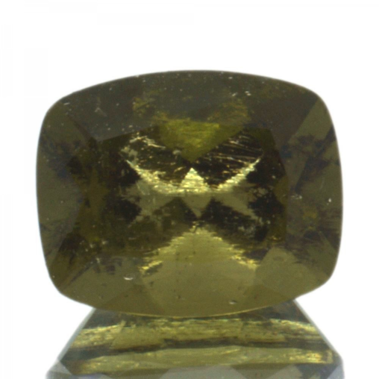 2,53ct Moldavite Cushion Cut