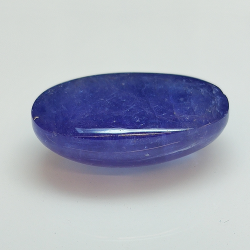 25.82ct Tanzanite cabochon oval 22.9x13.6mm