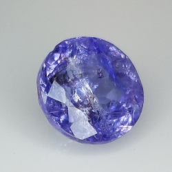 4.60ct Tanzanite round cut 10.1x10.0mm