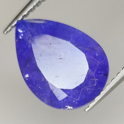 3.83ct Tanzanite taglio pera 11.7x8.6mm