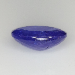 3.11ct Tanzanite coupe ovale 10.7x8.3mm