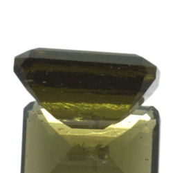 3,94ct Moldavite Emerald Cut