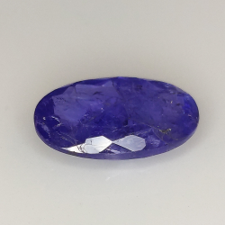 4.03ct Tanzanite oval cut 13.4x8.4mm