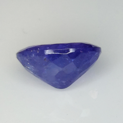 3.56ct Tanzanite cuope ovale 10.6x8.1mm