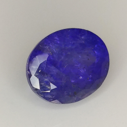 3.84ct Tanzanite taglio ovale 9.9x8.2mm