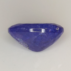 3.81ct Tanzanite taglio ovale 10.7x8.5mm