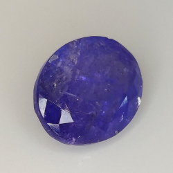 3.81ct Tanzanite coupe ovale 10.7x8.5mm