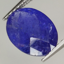 1.87ct Tanzanite coupe ovale 9.4x7.0mm