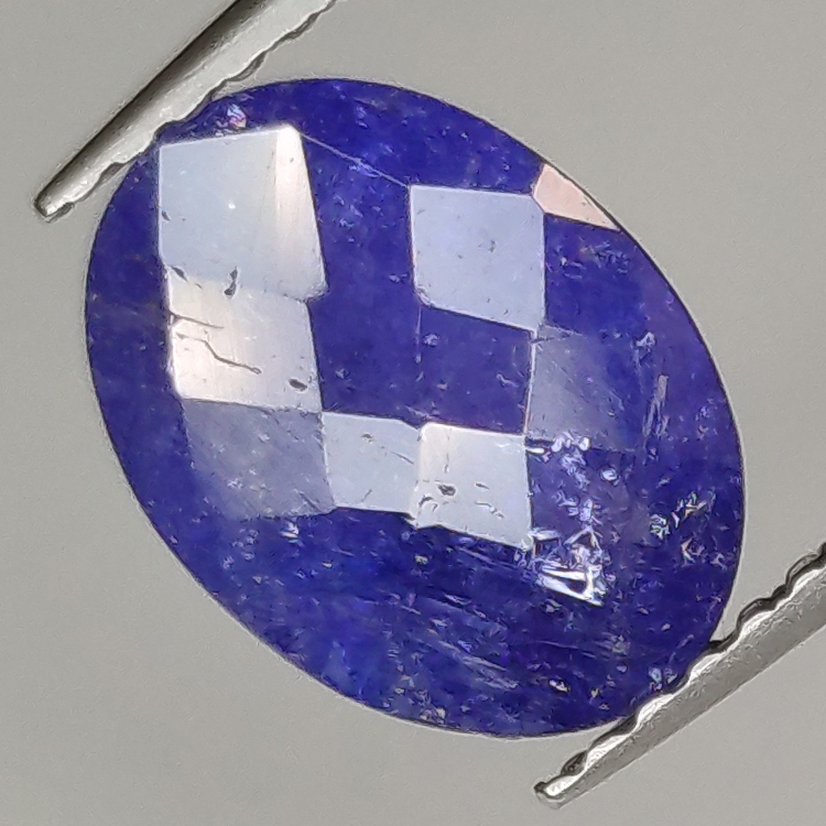 1.87ct Tanzanite taglio ovale 9.4x7.0mm