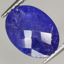 1.87ct Tanzanite coupe ovale 9.4x7.0mm