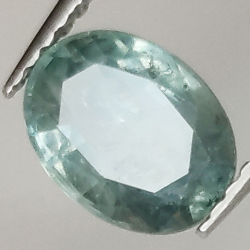 1.69ct Zafiro Azul talla oval 7.9x6.0mm