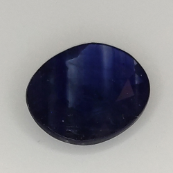 1.65ct Zaffiro blu taglio ovale 8.9x6.9mm