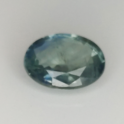 1.51ct Zafiro Azul talla oval 8.0x6.0mm