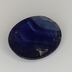 1.46ct Blauer Saphir Ovalschliff 9.0x6.9mm