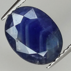 1.46ct Blauer Saphir Ovalschliff 9.0x6.9mm