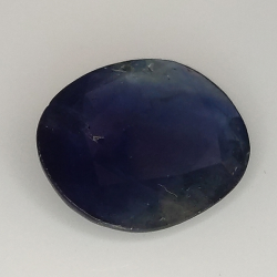 3.78ct Blue Sapphire oval cut 12.1x9.6mm