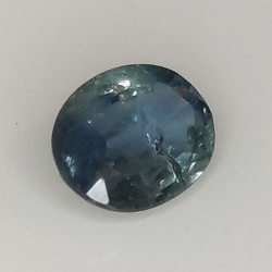 1.43ct Saphir Bleu coupe ovale 8.0x6.0mm