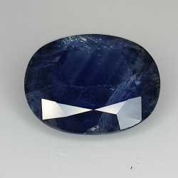 4.22ct Blauer Saphir Ovalschliff 11.5x8.9mm