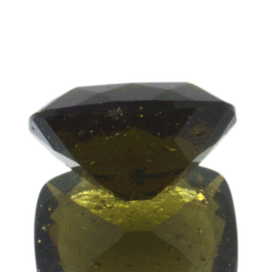 3,16ct Moldavite Cushion Cut