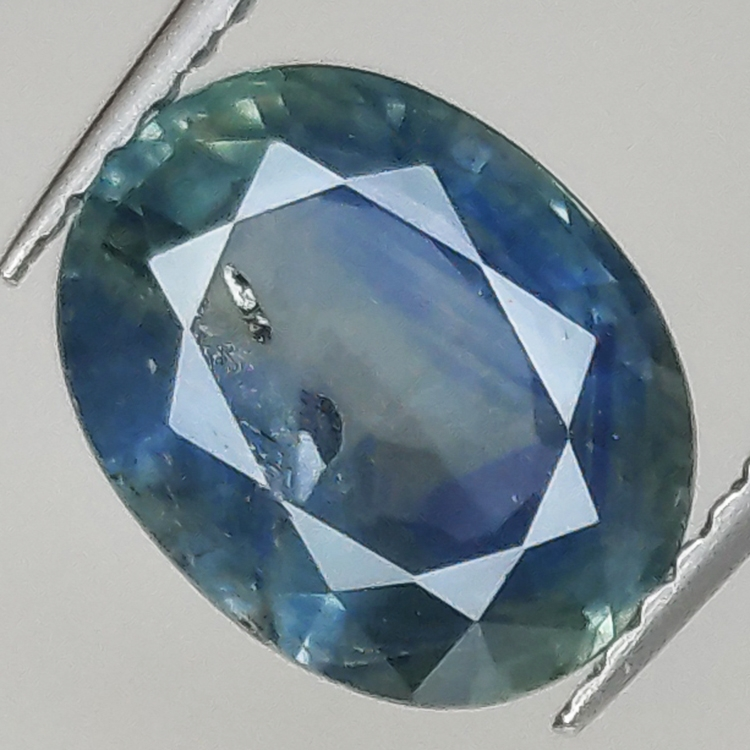 3.07ct Blauer Saphir Ovalschliff 10.1x7.9mm