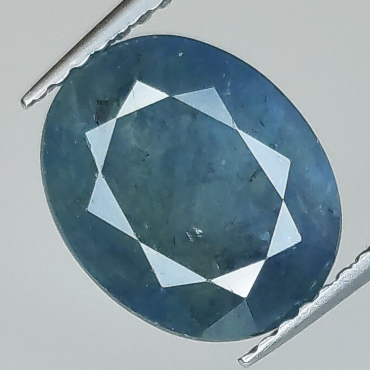 4.45ct Blauer Saphir Ovalschliff 10.6x8.7mm