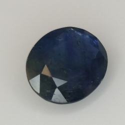 3.27ct Zaffiro blu taglio ovale 9.9x8.0mm