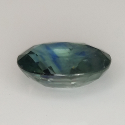 3.92ct Blue Sapphire oval cut 10.6x8.6mm