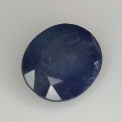 4.91ct Blauer Saphir Ovalschliff 11.3x9.1mm