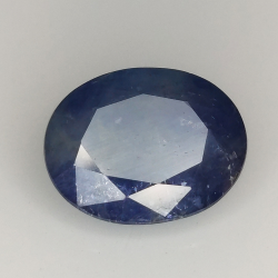 4.91ct Blue Sapphire oval cut 11.3x9.1mm