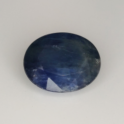 3.88ct Blue Sapphire oval cut 10.8x8.6mm