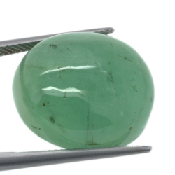 26,09 ct.Emerald Oval Cabochon