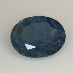 3.79ct Zaffiro blu taglio ovale 10.5x8.4mm