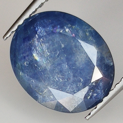 4.40ct Blue Sapphire oval cut 10.6x8.6mm